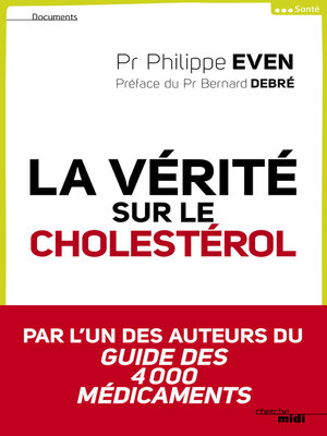 cover image of La vérité sur le cholestérol
